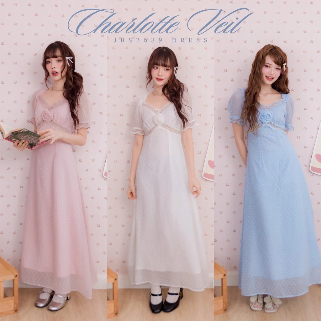 #JBS2639 Charlotte Veil Dress Joobs studio