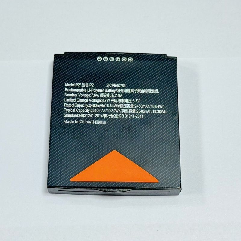 SUNMI/SUNMI P2 แบตเตอรี่เครื่องเทอร์มินัลมือถือ T6900 PDA Data Collector Bar 2480mAh แบตเตอรี่