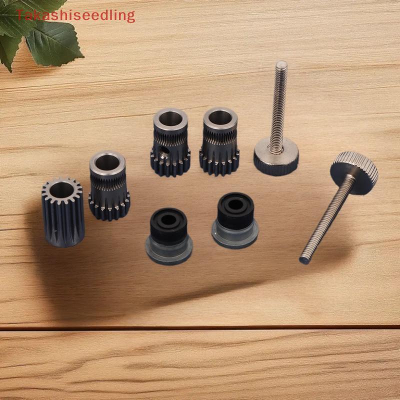 (Takashiseedling) เกียร์ไดรฟ์คู่เหล็กชุบแข็งชุดอัพเกรด Extruder Drivegear สําหรับ BMG Extruder สําหรับ Prusa I3 3D เครื่องพิมพ์ Bowden Extruder อะไหล่
