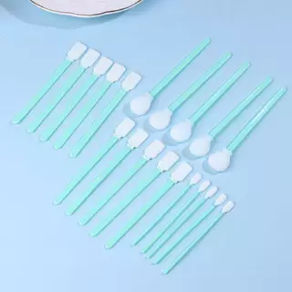 AFl 100PCS เครื่องมือทําความสะอาดฝุ่นฟรีผ้า Swabs ผ้าฝ้าย Inkjet Head ผ้าเช็ดทําความสะอาดและหน้าจอทําความสะอาด Stis สําหรับเครื่องพิมพ์ TH