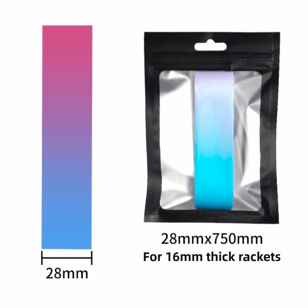 พาเดิลเฮดเทป PICKLEBALL EDGE TAPE ขนาด 16มม., สีไล่ระดับ, เทปซับแรงกระแทก ออกแบบเพื่อการแข่งขันและใช้งานทุกวัน ราคา ถูกที่สุด ดีลบีเคเค แกลเลอรีภาพที่ 6