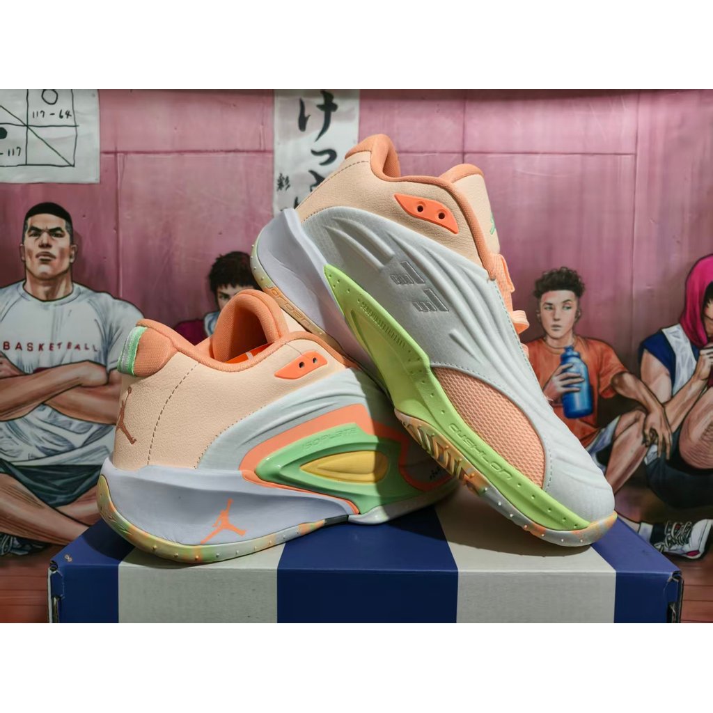 รองเท้า Air Jordan Luka 3 Ventilate Battle น้ำหนักเบา ออกแบบมาสำหรับการเล่นบาสเกตบอลและวิ่ง มีเทคโนโ