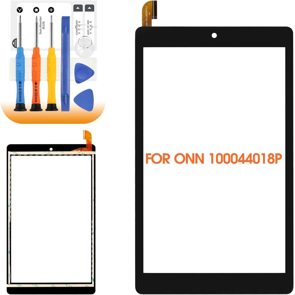 สําหรับ Onn 100044018G เปลี่ยนหน้าจอสําหรับ Onn 8 "แท็บเล็ตสําหรับเด็ก 100044018P Touch Screen Digit