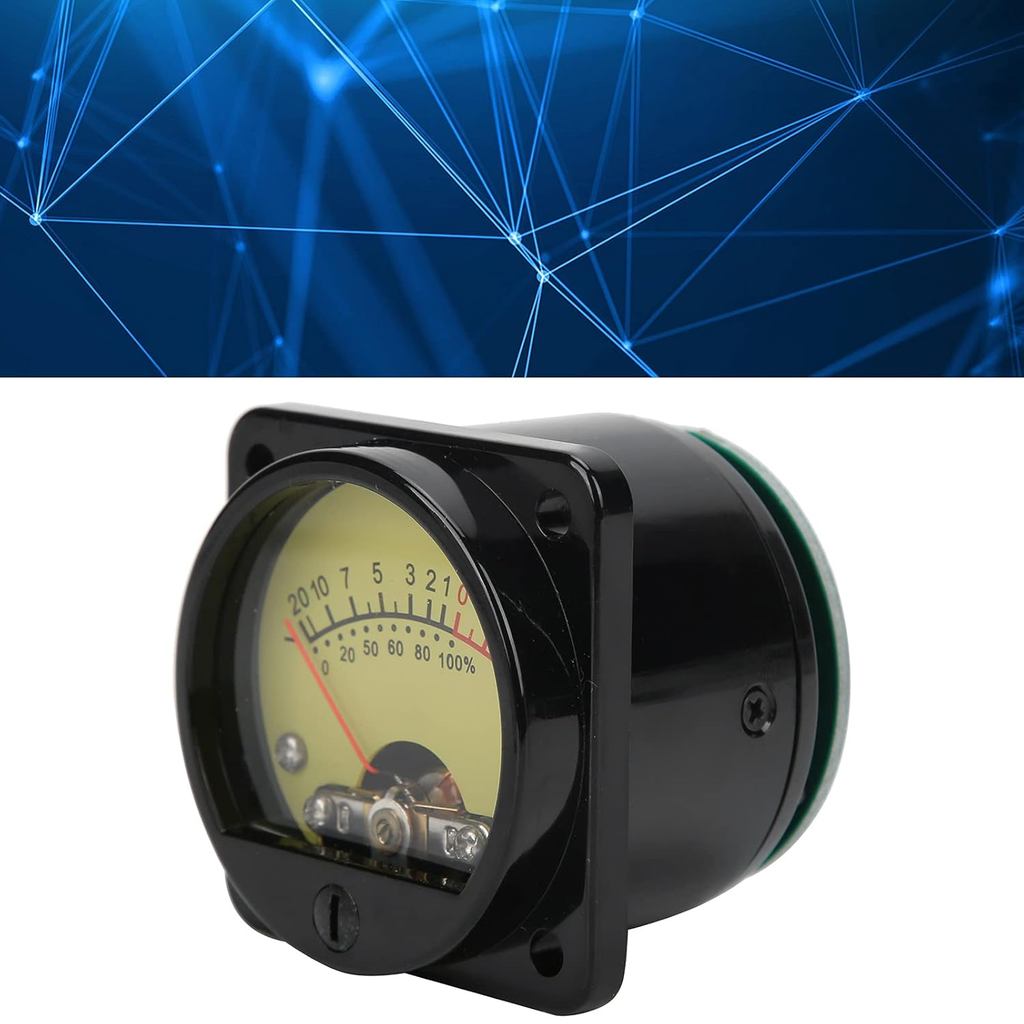 มิเตอร์ไฟฟ้า, 45 มม. VU Level Meter VU Meter สําหรับกลางคืนสําหรับเครื่องขยายเสียง (TS-45-Y DC500UA,