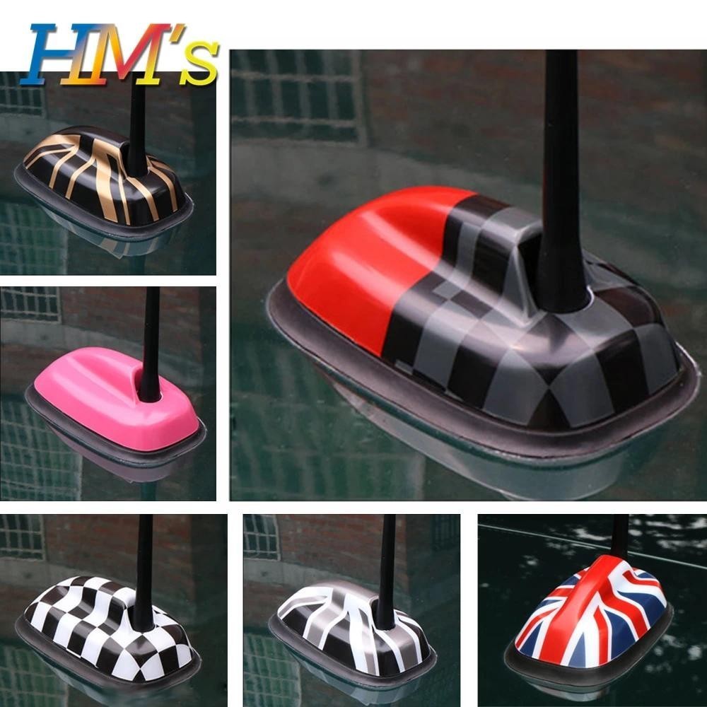 อุปกรณ์เสริมสําหรับ Mini Antenna ฐานป้องกันสําหรับ Mini Cooper F56 F55 สติกเกอร์รูปลอกสําหรับ Mini F