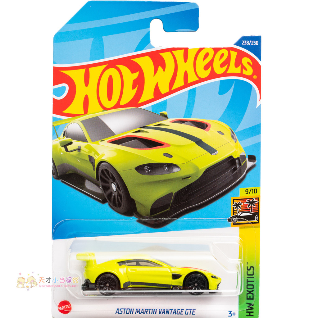 เบอร์ 238 ASTON MARTIN VANTAGE GTE ASTON MARTIN สีเขียว Mattel Hot Wheels HW