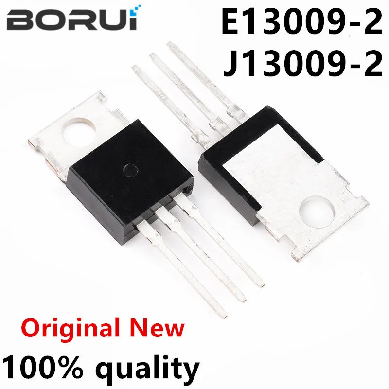 10PCS MJE13009 E13009-2 J13009-2 TO220 13009 E13009 TO-220 FJP13009H2TU ใหม่และต้นฉบับ IC ชิปเซ็ตในส