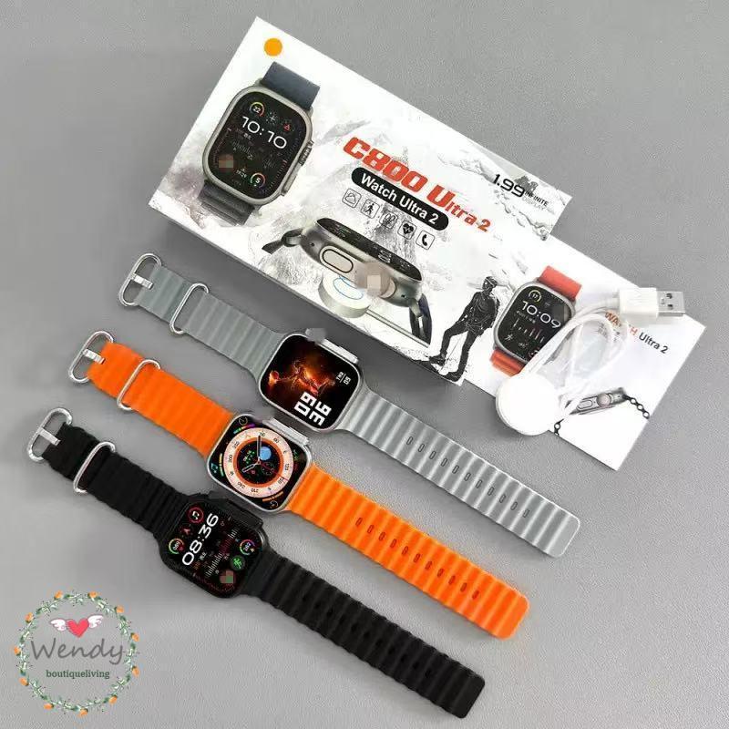 สมาร์ทวอทช์บลูทูธ T900ultra2 - อุปกรณ์ติดตามการออกกําลังกายกีฬากลางแจ้งพร้อมฟังก์ชั่นการโทร