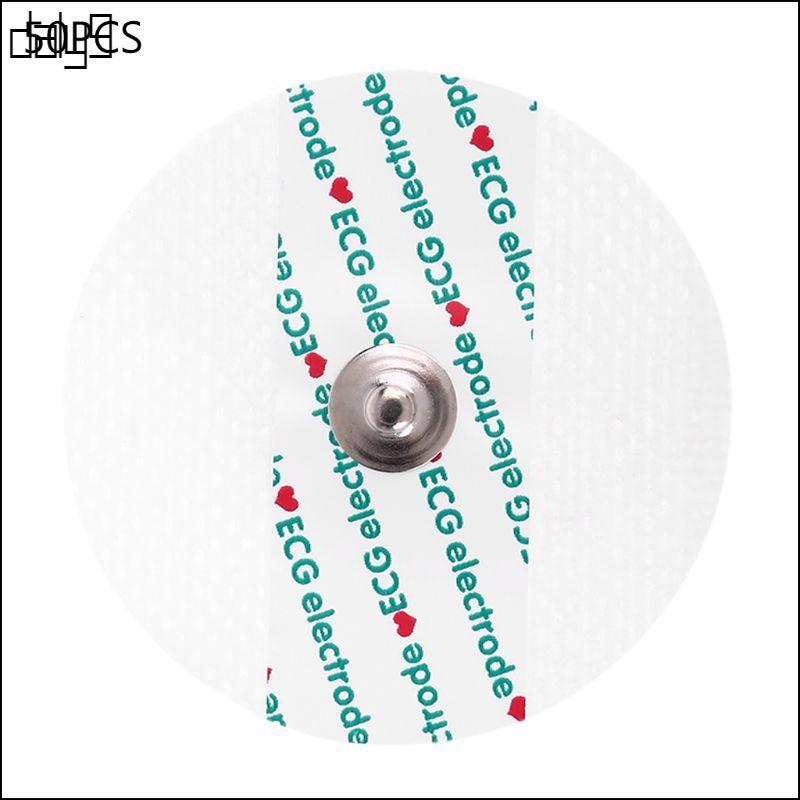 Dal 50 ชิ้นชุดปฏิบัติทิ้ง Electrode Pads ECG EKG Electrodes Heart Monitor Non-ทอ Electrode สําหรับ M