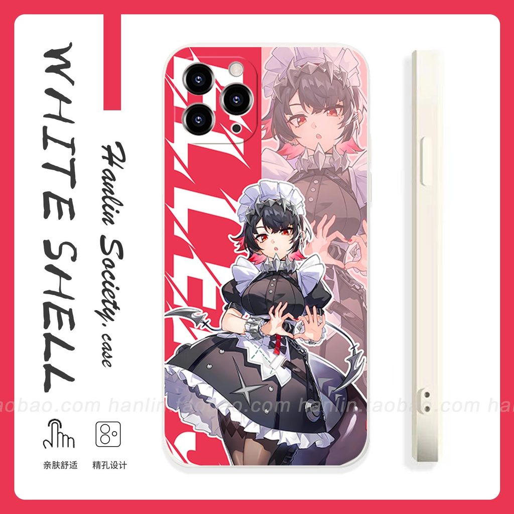 Zenless Zone Zero Ellen Joe pattern Case iPhone 17 16 iPhone 15 14 13 12 11 Plus Pro Max X XR XS SE 