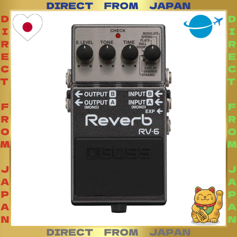 【DIRECT FROM JAPAN】BOSS Reverb RV-6