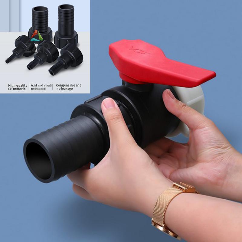 Z&P 1/2 "ถึง 2" Water IBC Tank Adapter Garden Hose Adapter Tap Connector Fitting Tool COD