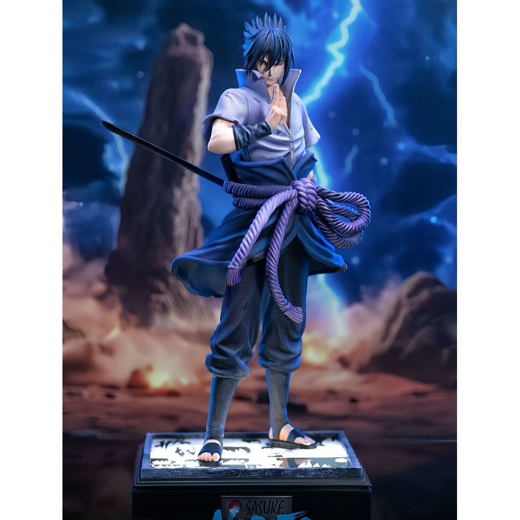 อะนิเมะ Naruto Uchiha Sasuke Rinnegan Sasuke รูปรูปปั้น