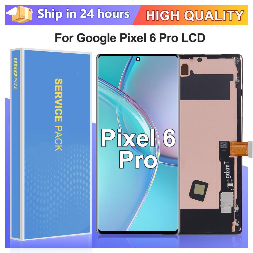 6.7 OLED/TFT สําหรับ Google Pixel 6 Pro GLUOG, G8VOU จอแสดงผล LCD Digital Assembly Touch สําหรับ Goo
