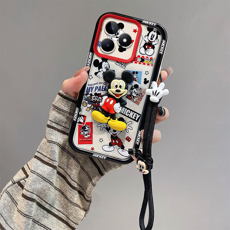 Kuromi เหมาะสําหรับ realme realme C51 เคสโทรศัพท์ Mickey relameC53 ผู้ชายผู้หญิง remle NarzoN53 ป้อง