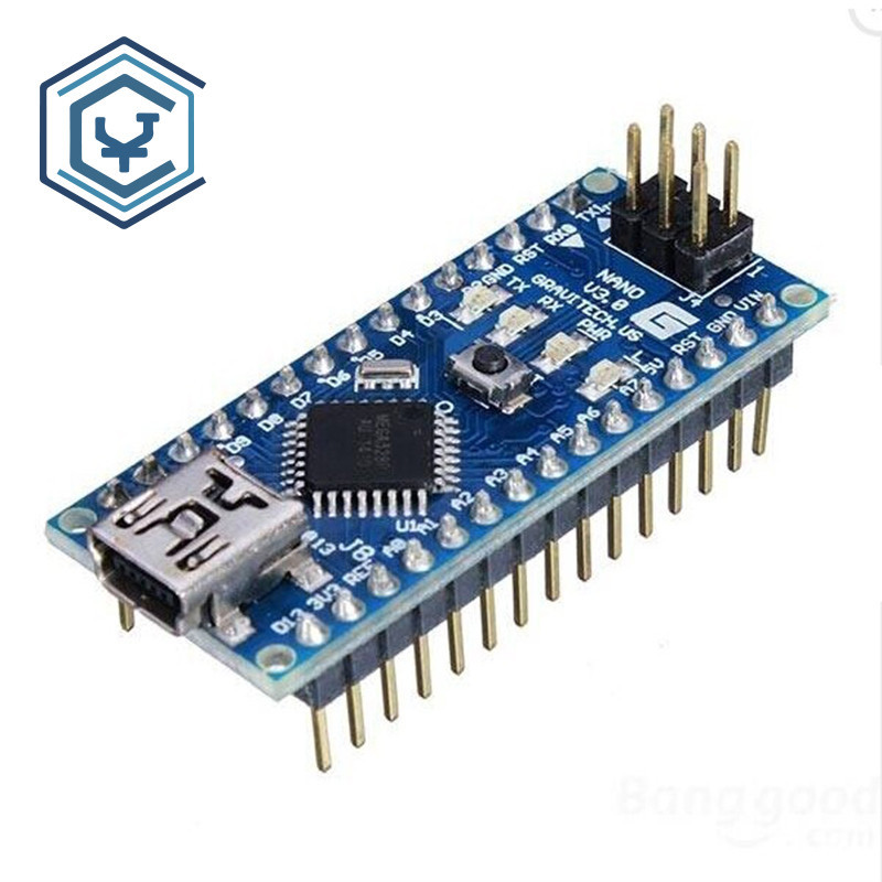 1PCS Mini USB Nano V3.0 Controller ATmega328 5V 16M ORIGINAL FT232RL สําหรับ Arduino รองรับ Win7 Win