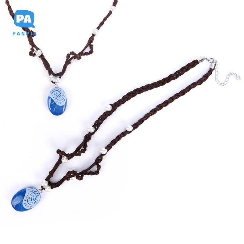 [NBI] เด็กผู้หญิงผู้หญิงแฟชั่น Moana สร้อยคอคอสเพลย์จี้โซ่เครื่องประดับสร้อยคอ VN