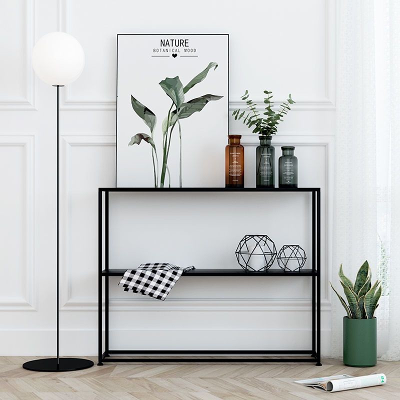 Iron porch shelf partition wall decoration shelf living room bedroom wall corner storage rack office