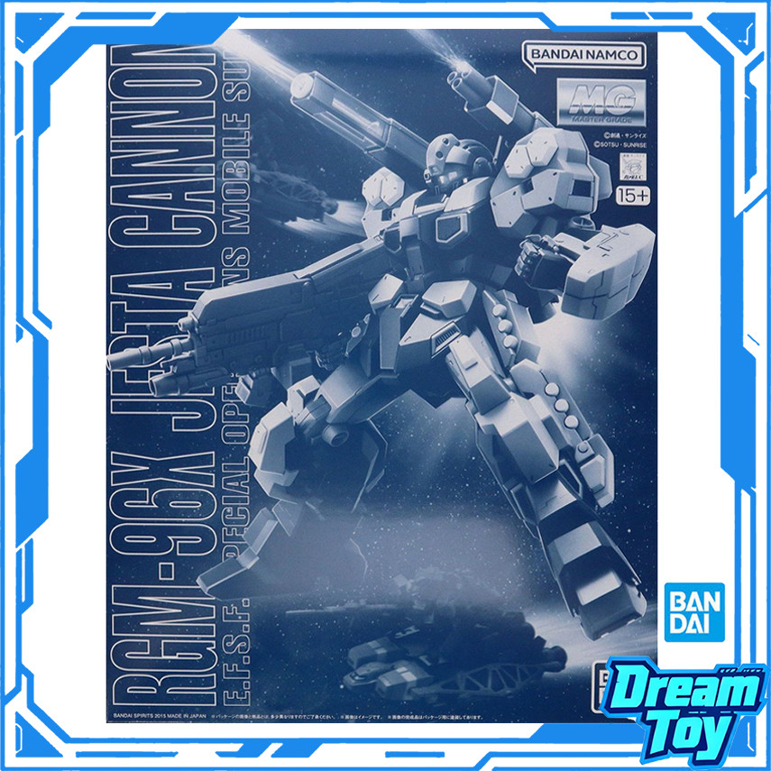 Bandai MG RGM-96X Jesta Cannon (EFSF ปฏิบัติการพิเศษ Ver.) – สเกล 1/100 | ชุดสูทมือถือ Posable แบบปร