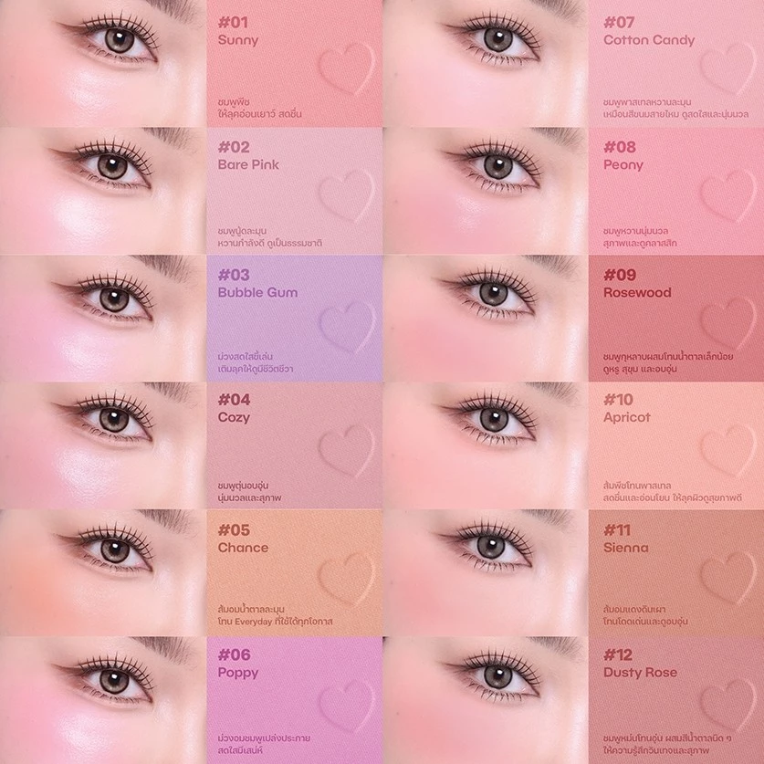 odbo Iconic Powder Blush 4.2g OD1325 thumbnail 7
