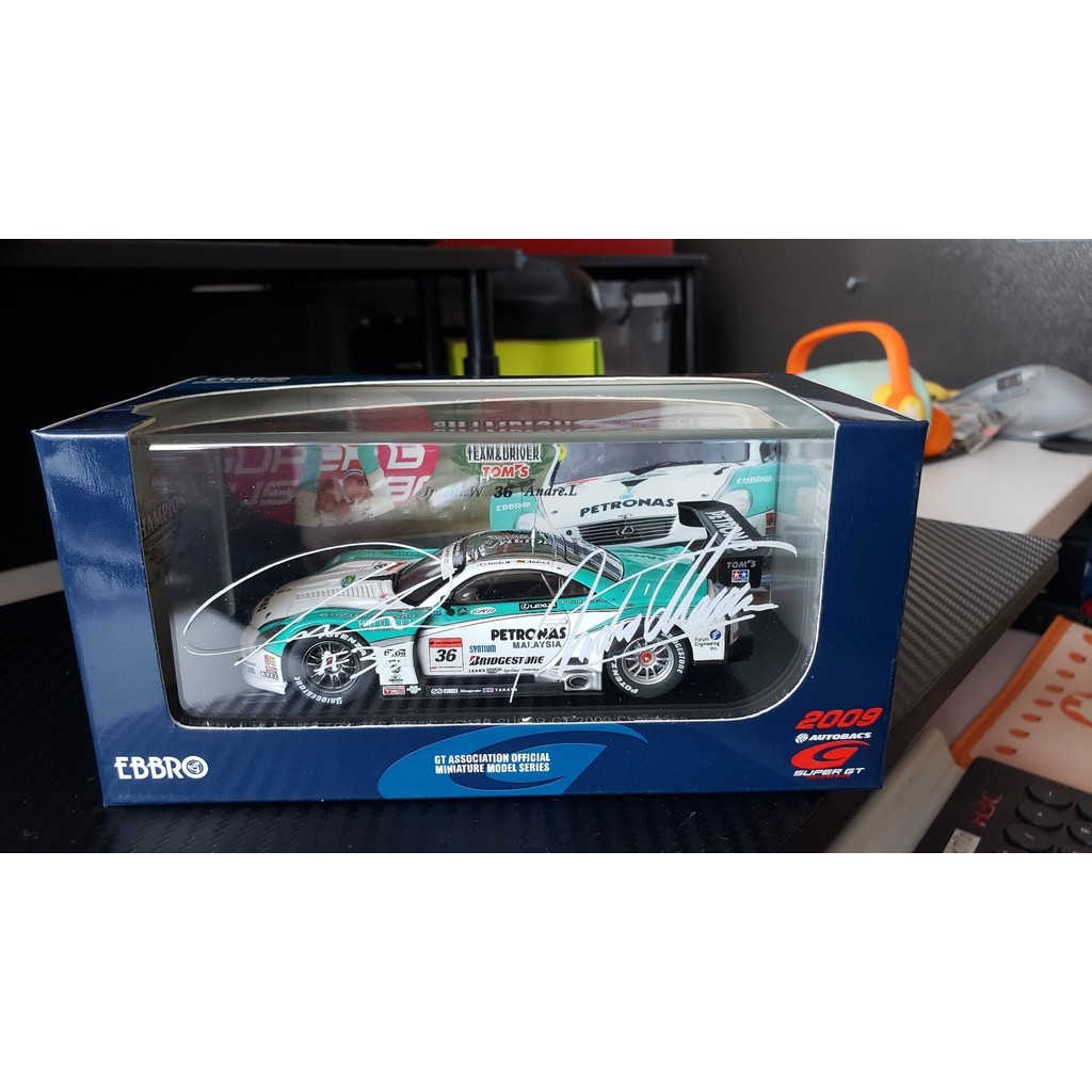 $㊐1/43 ebbro gt500 2009 sc430 Champion 1: 43 Lexus sc430 super gt500 2009 Champion petronas Horse Oi