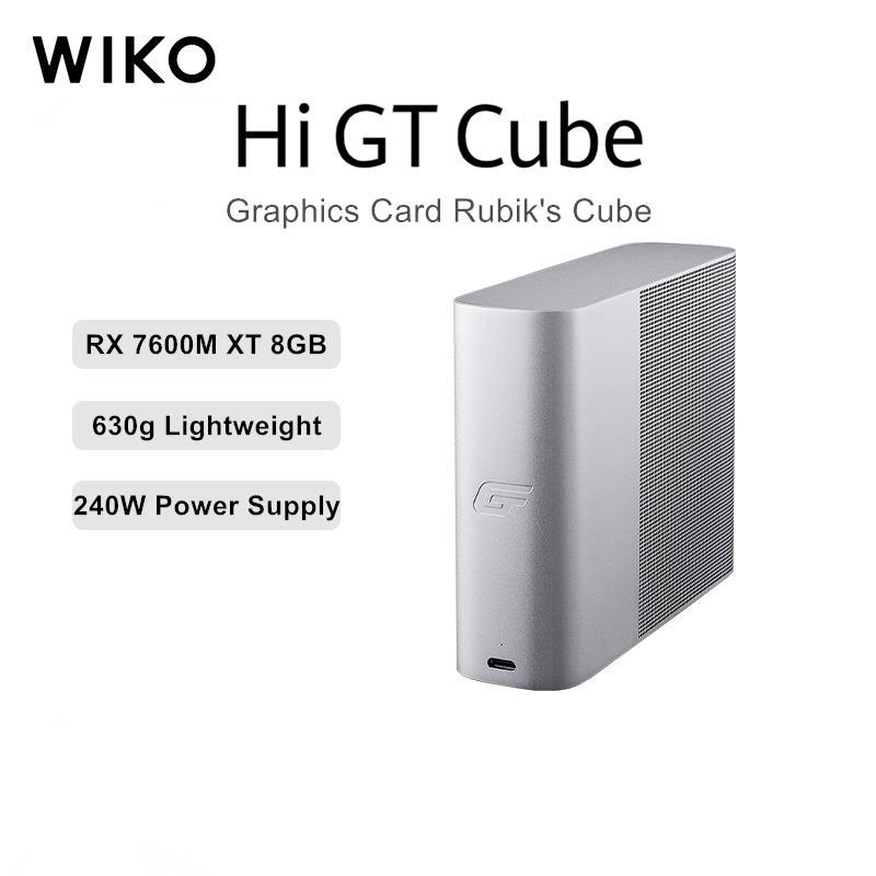 WIKO Hi GT Cube กราฟิกการ์ด Rubiks Cube USB 4 / ThunderboltTM 3 eGPU ในตัว AMD Radeon RX 7600M XT