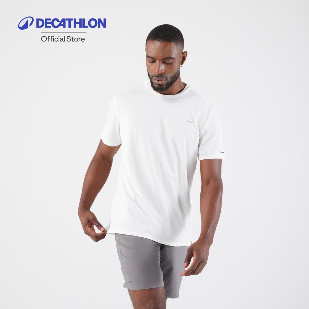 Decathlon Men'S Running Shorts-Kiprun Run 500 Dry กางเกงขาสั้นใส่วิ่งสำหรับผู้ชาย - Grey