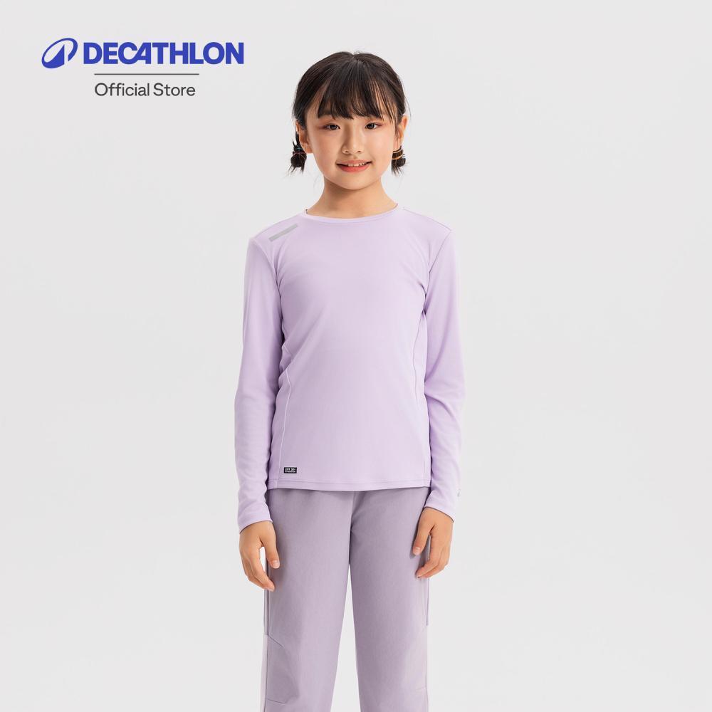 Decathlon Uv-Protection Long-Sleeved T-Shirt At 300 เสื้อยืดแขนยาวกันยูวี รุ่น At 300 - Purple