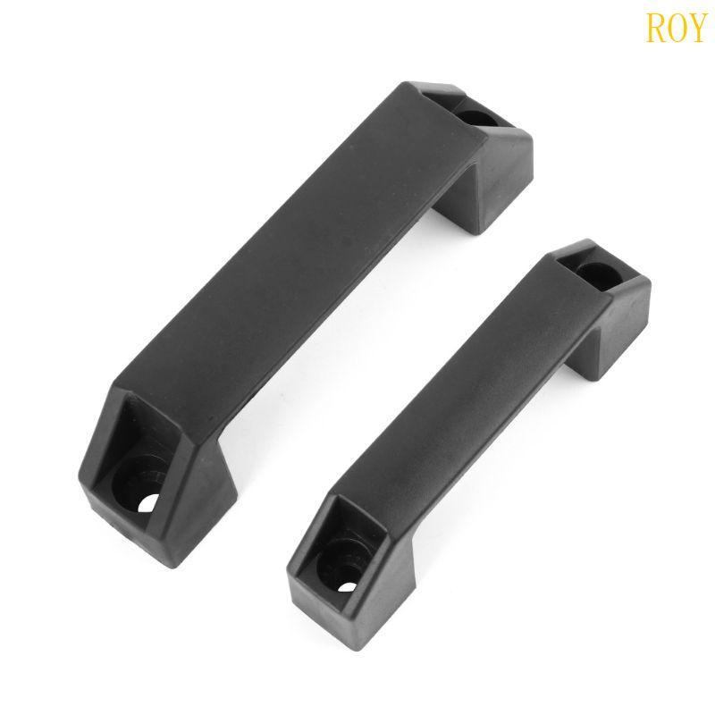 ROY 2 ชิ้นพลาสติกไนลอน T Slot ประตูสีดําสําหรับอลูมิเนียมโปรไฟล์ Extrusion 2020 3030 4040 4545 ereis