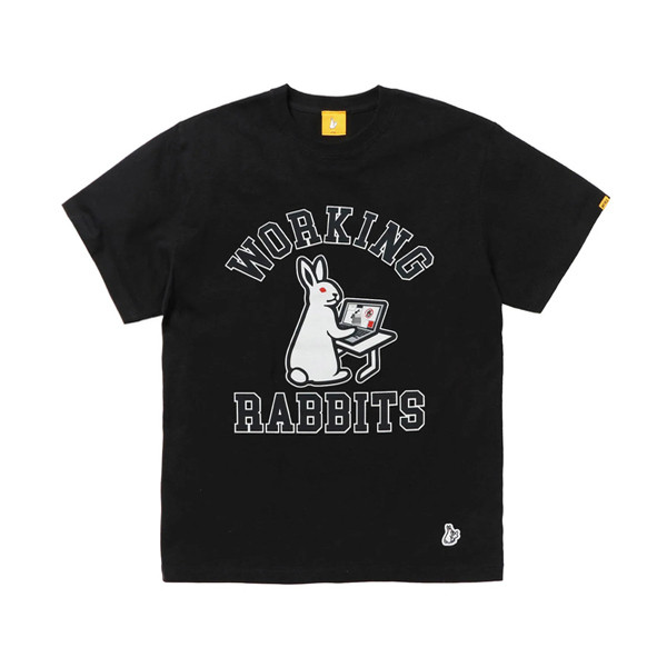 #FR2 Working Rabbit T-shirt เสื้อยืดแขนสั้นผู้หญิง