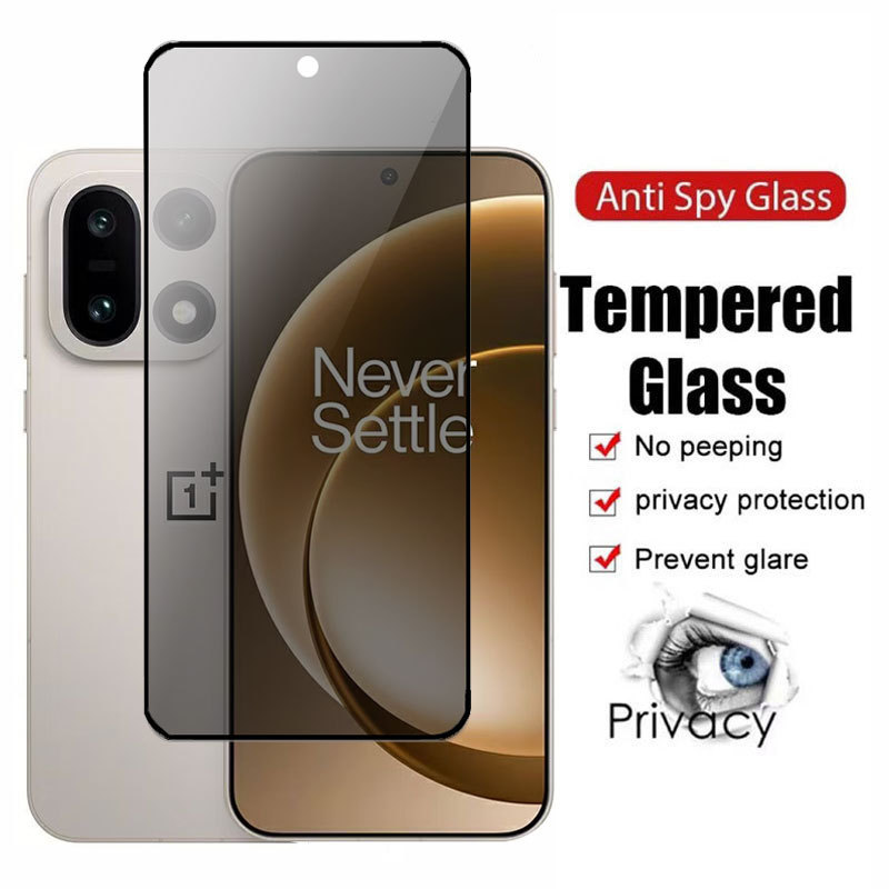 ฟิล์มกระจก เต็มจอ สำหรับ กันมองกันเสือก 9H รุ่น OnePlus 15 13R 13T 10R 10T 9 8T ACE 6 6T Nord CE 5 U