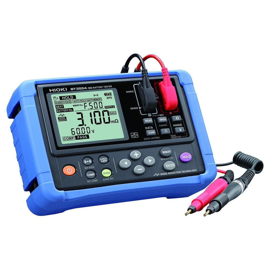 HIOKI Battery Tester BT3554-51 with Pin-Type Lead 9465-10 Included, Wireless Communication (with Z32