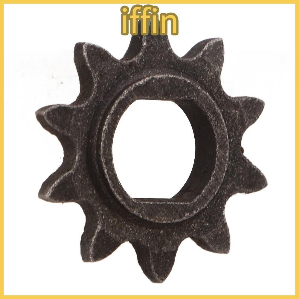 IFFIN เฟืองโซ่มอเตอร์ Pinion, เหล็กคาร์บอนน้ําหนักเบาเฟือง Pinion เกียร์, ทนทาน 25H 10T มอเตอร์ Pini