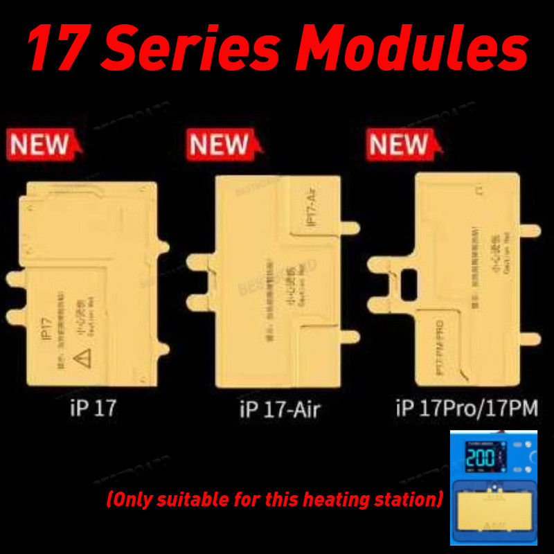 JCID AIXUN IHeater Pro Preheating แพลตฟอร์มโมดูลสําหรับ 17 17air 17pro 17promax เมนบอร์ด Layered ควา