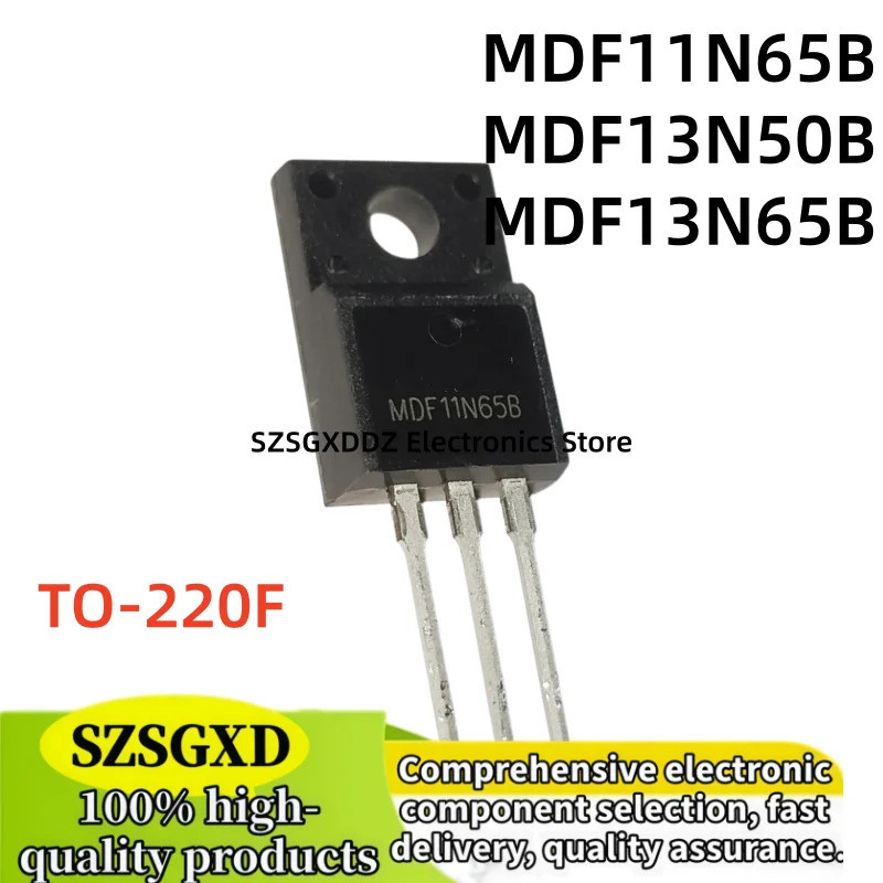 5PCS MDF11N65B MDF13N50B MDF13N65B MDF11N65 11N65 MDF13N50 13N50 13N65 MDF13N65 TO-220F Field Effect