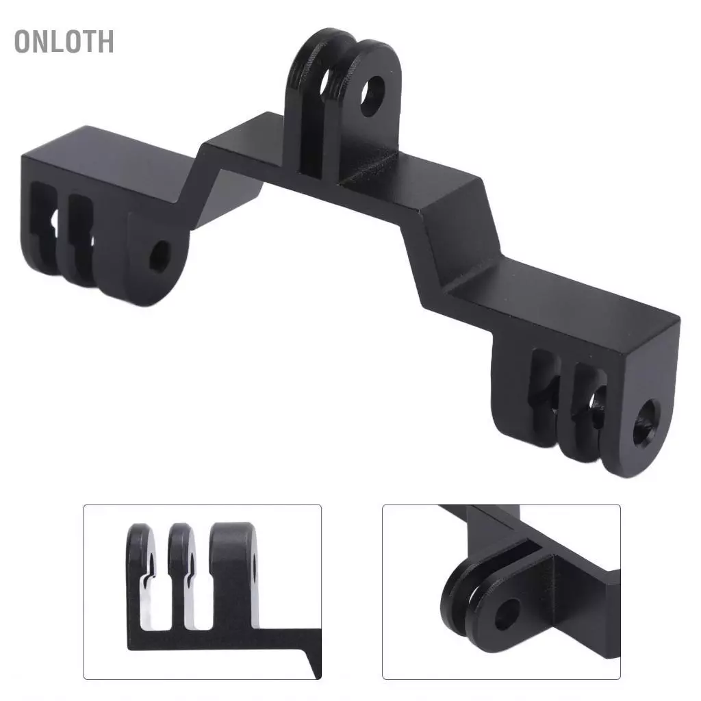 Onloth Motion Camera Dual Mount Adapter สำหรับ GoPro อลูมิเนียม thumbnail 4