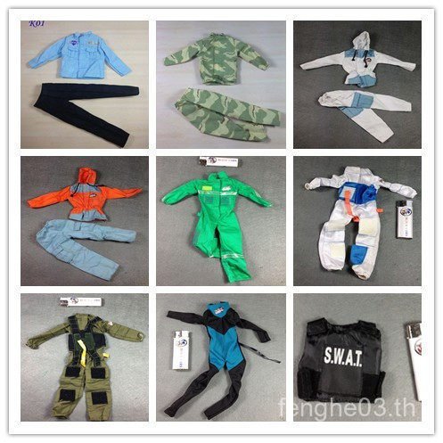 Lanard Lanard 40 ซม.1/6 ทหารพรางของเล่นมืออาชีพเครื่องแต่งกาย 1/6 เด็กทารกสามารถสวมใส่ RMXM