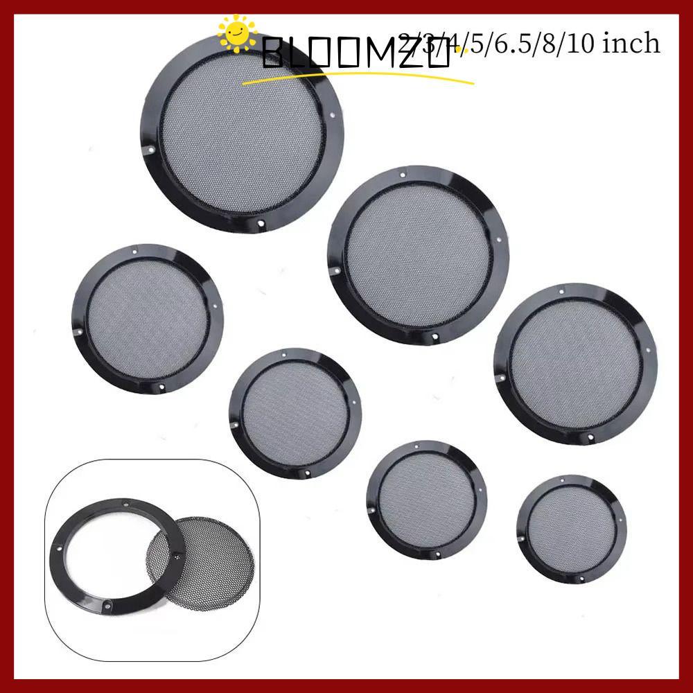 จัดส่งจากประเทศไทยBLOOMZO 1/2/4/8/10 ชิ้นลําโพงกรอบพลาสติก,Enclosure 2/3/4/5/6.5/8/10 นิ้วฝาครอบลําโพง,รถบ้านโลหะลวดเหล็กกระจังหน้าคุณภาพสูงตกแต่งตาข่าย