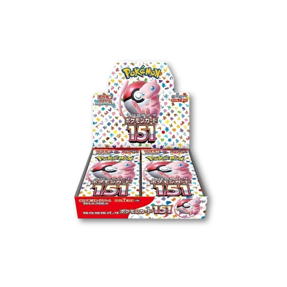 กล่องบูสเตอร์ Pokemon TCG Scarlet & Violet 151 SV2A