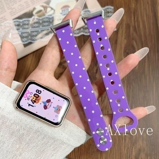 สายหนังสําหรับ Huawei Band 11 Pro 10 9 8 NFC Double Nail Buckle Brecelet สําหรับ Huawei Watch Fit 3 4 5 Pro สายรัดข้อมือ
