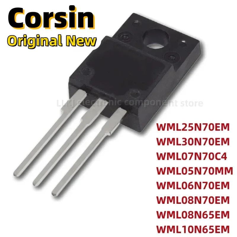 5PCS WML25N70EM WML30N70EM WML07N70C4 WML05N70MM WML06N70EM WML08N70EM WML08N65EM WML10N65EM WML10N6