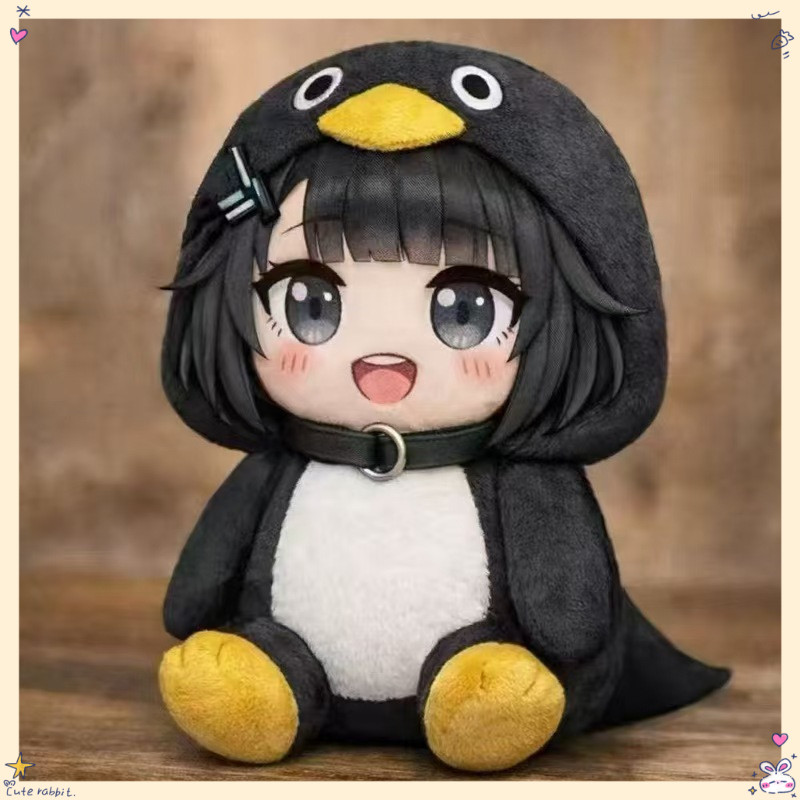 Gugaga (Arknights) ตุ๊กตาเพนกวิน ตุ๊กตาผ้ากํามะหยี่ ของขวัญวันเกิดสาว