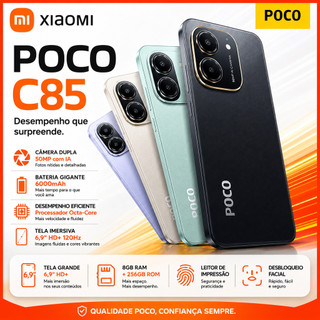 (Novo) Xiaomi Poco C85 dual sim 8gb RAM 256gb ROM+6gb RAM 128gb ROM Verde