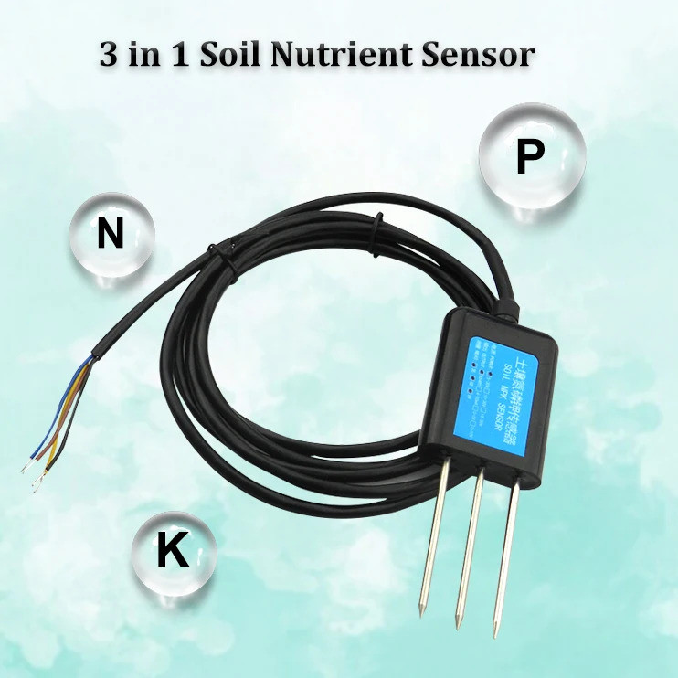 ใหม่ Veinasa-NPK ดิจิตอลการเกษตร RS485 ดิน NPK 3 in 1 Fertility Sensor เครื่องวัดดินสําหรับการเพาะปล