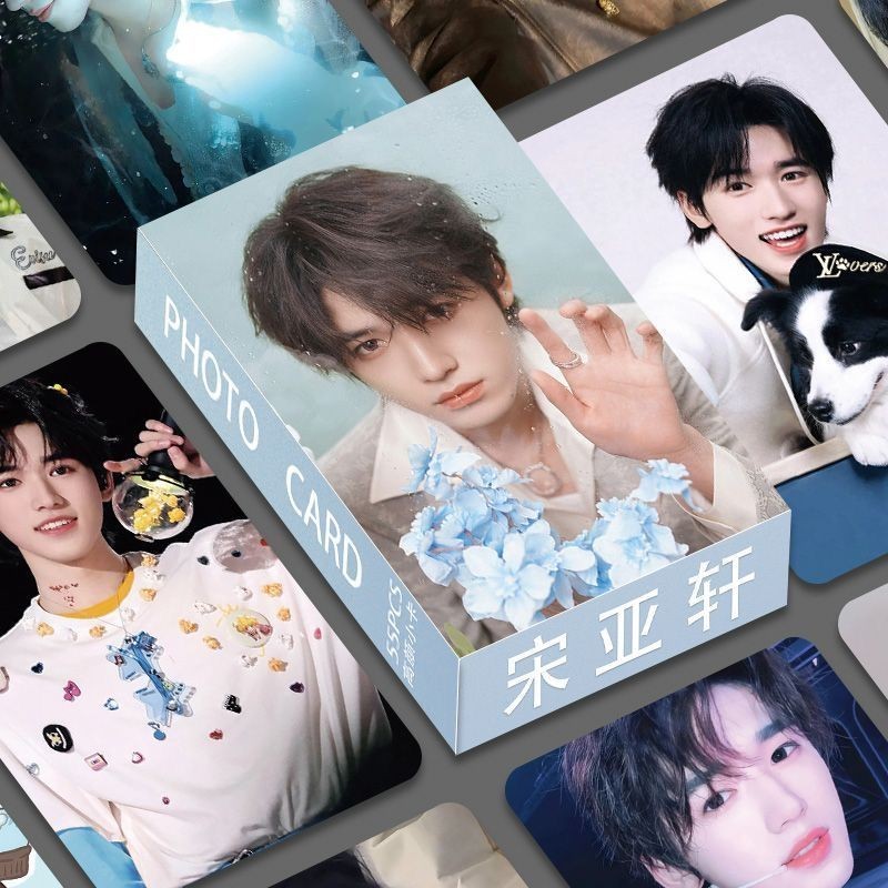 Zhang Song Yaxuan Laser Photocard Times Youth League Star Merchanted Round Corner Boxed Laser Self-P