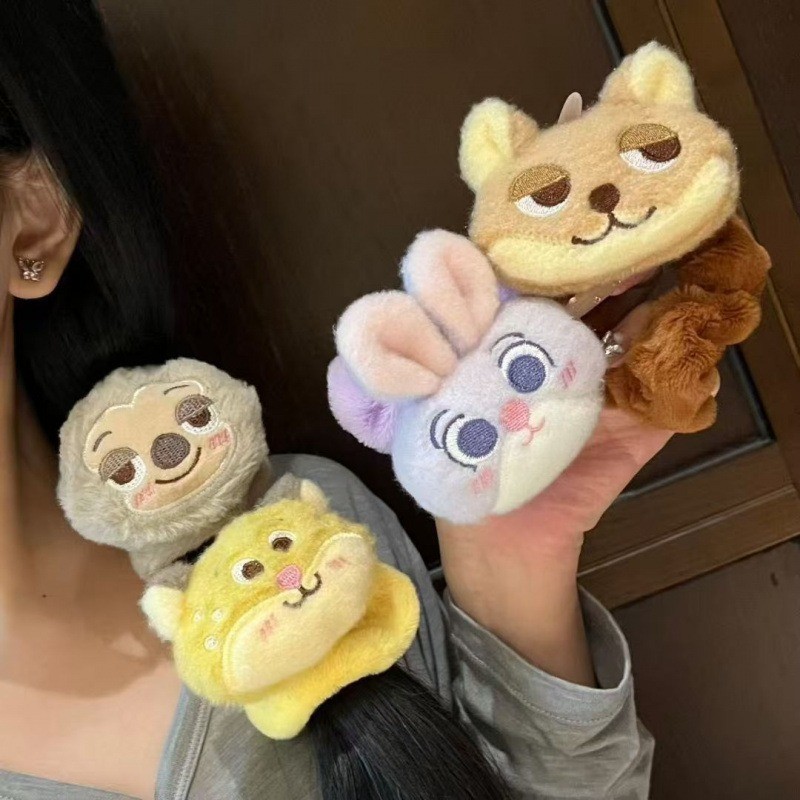 พวงมาลัยหนังยางรัดผม จูดี้ Zootopia น่ารัก