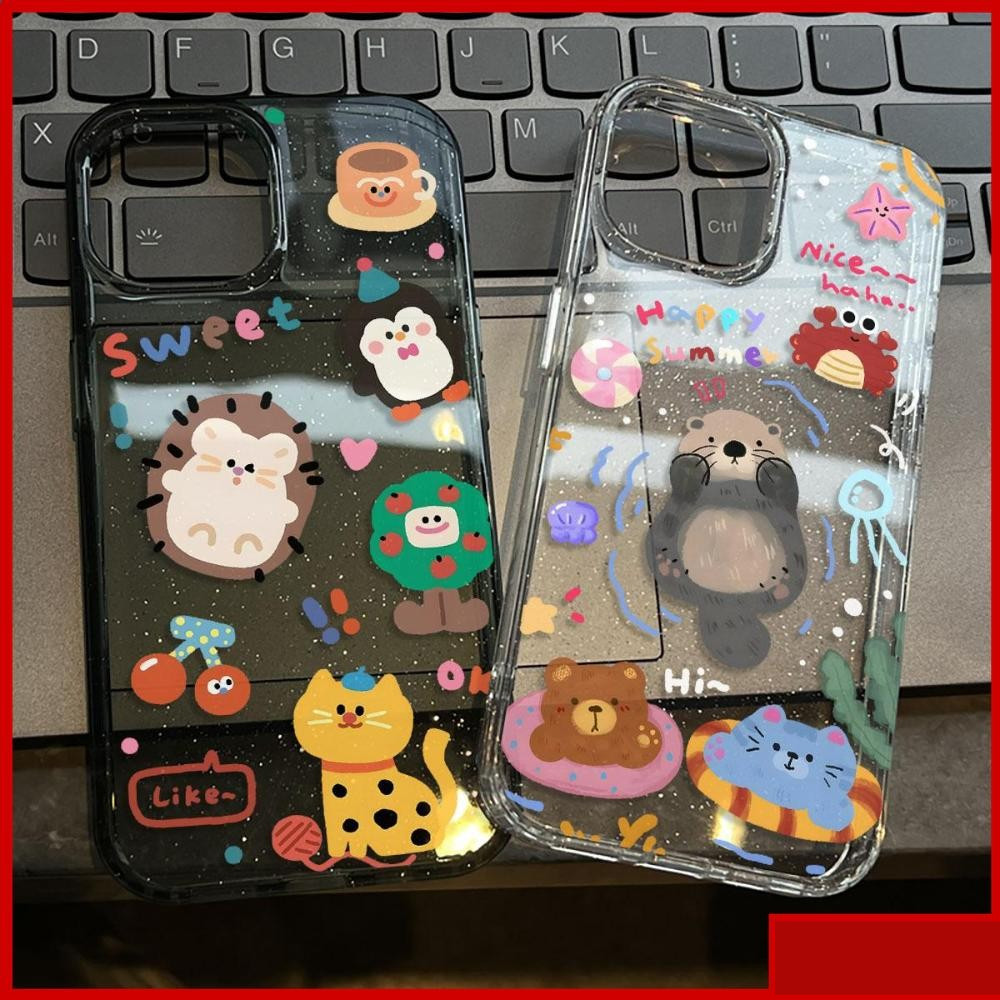 💌Just💌เคสไอโฟน เข้ากันได้กับ เคสไอโฟน iPhone 17PROMAX 17AIR 16PROMAX  15ProMax 14PLUS 13PRO 12 11-HLGTSF112