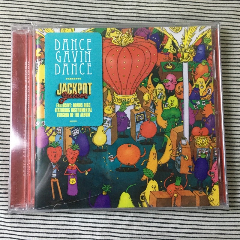 (ใหม่เอี่ยม ) Dance Gavin Dance - Jackpot Juicer CD 盒 youzi