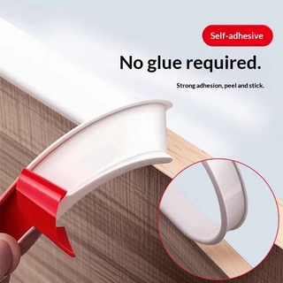 Soft Edge Banding Strip Self-Adhesive Anti-Collision เฟอร์นิเจอร์ตู้ขอบ Banding Stri