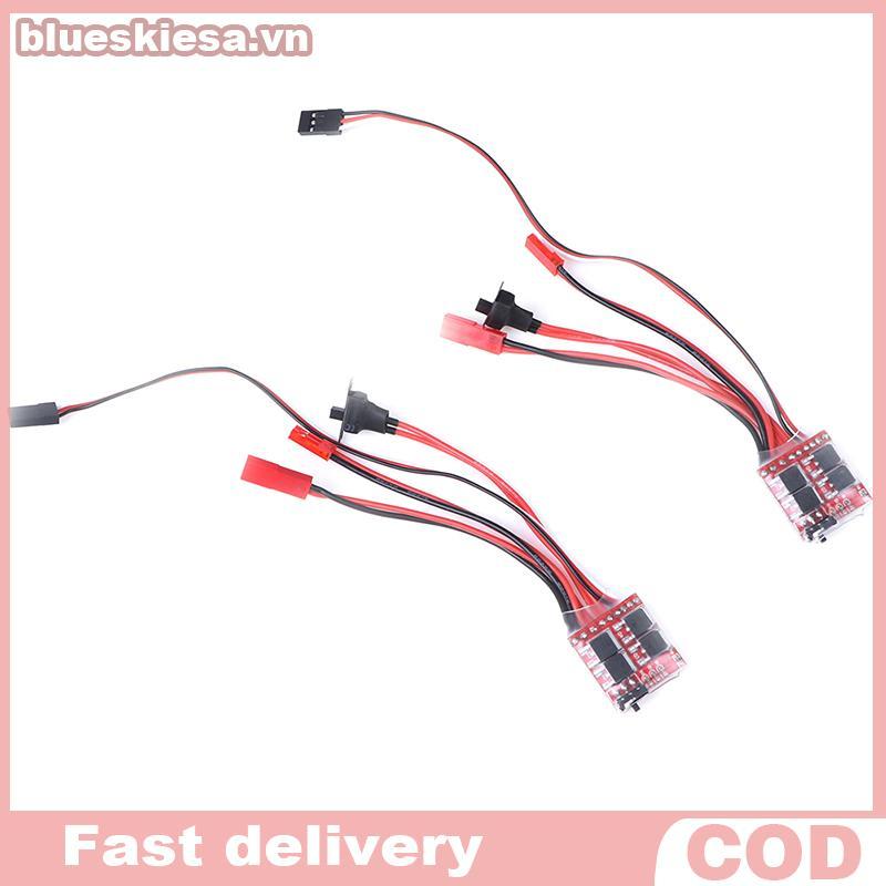 BL 20A ESC 30A ESC มอเตอร์ความเร็ว RC ESC 2KHz ส่งต่อย้อนกลับแปรงเบรค A